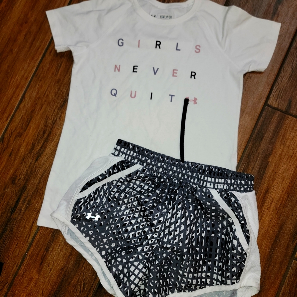 Girls YSM Under Armour outfit